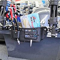 RAILBLAZA 09-4151-11 Tackle Caddy - Track Mount, Black