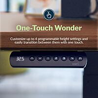 VARI ComfortEdge Electric Standing Desk – Adjustable Sit-Stand