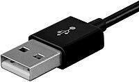 Monoprice USB Type-A to USB Micro Type-B Cable - Polycarbonate Connector Heads, 2.4A, 22/30AWG - Select Series
