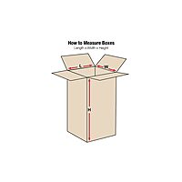 Partners Brand 18 x 18 x 48 in Tall Corrugated Box
