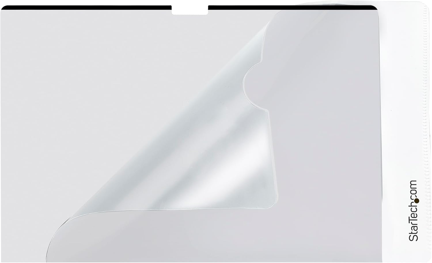 StarTech.com 15.6-inch 16:10 Flip-Up Privacy Screen with Touch, Laptop Security Shield, Anti-Glare Blue Light Filter
