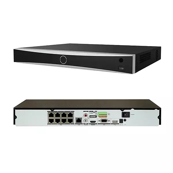 HIKVISION NVR 8 ch PoE 2-4MP 1U K Series AcuSense 4K DS-7608NXI-K2/8P