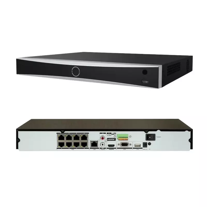 HIKVISION NVR 8 ch PoE 2-4MP 1U K Series AcuSense 4K DS-7608NXI-K2/8P