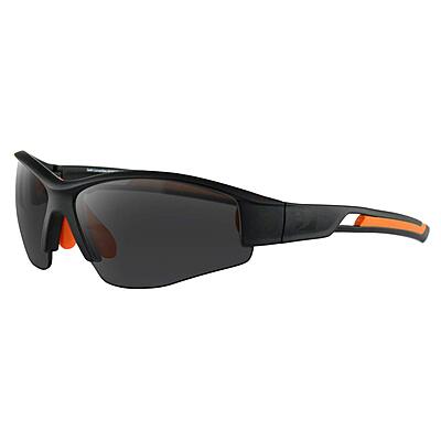 Bobster ® Swift, Matte Black and Orange Frame, Smoked, Yellow, & Clear Lens