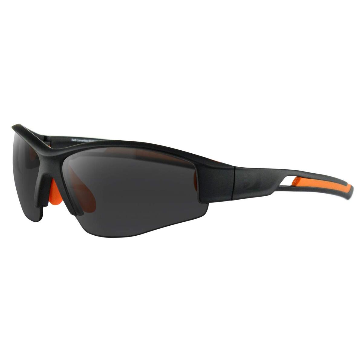 Bobster ® Swift, Matte Black and Orange Frame, Smoked, Yellow, & Clear Lens