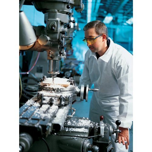 Kimberly-Clark KleenGuard A20 Breathable Particle Protection Coverall, Hooded, Zipper, 2X-Large, White