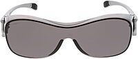 MCR OG112AF Crews Law OTG Over The Glass Safety Glasses Grey Lens Anti-Fog 1 Pair One Size Gray