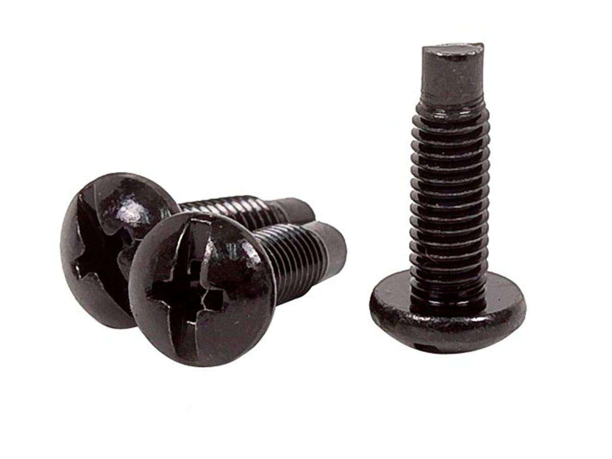 Monoprice 108621 10/32 Screw for Rack, Black Single Bag of 50 Piece