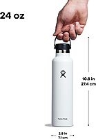 Hydro Flask Standard Mouth Insulated Stainless Steel Water Bottle with Flex Cap