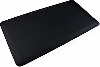 AFS-TEX System 3000 | Anti Fatigue Comfort Mat for Kitchen, Home, Office, Standing Desk | Large Anti Fatigue Mat with Soft Cover | Black | 20” x 39”