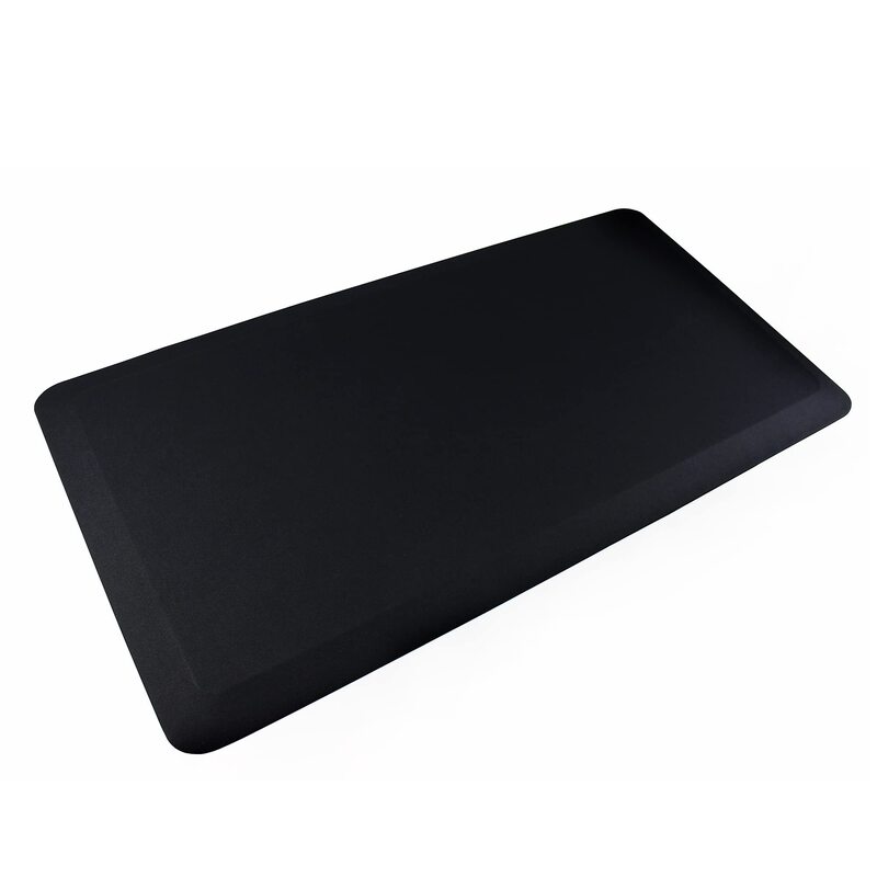 AFS-TEX System 3000 | Anti Fatigue Comfort Mat for Kitchen, Home, Office, Standing Desk | Large Anti Fatigue Mat with Soft Cover | Black | 20” x 39”