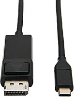 TRIPP LITE USB-C to DisplayPort Cable Adapter (Locking DP, 4K@60Hz)
