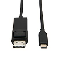 TRIPP LITE USB-C to DisplayPort Cable Adapter (Locking DP, 4K@60Hz)