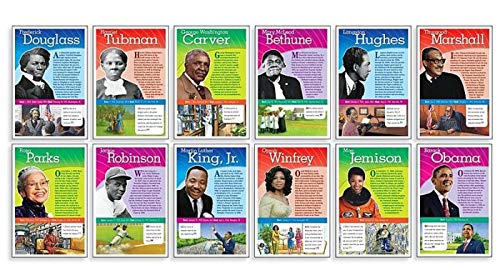 Scholastic Notable African Americans Bulletin Board Set (Set of 6)