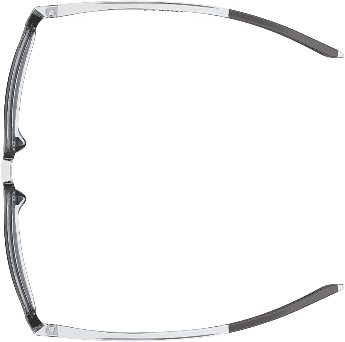 Under Armour Men's Ua Assist 2 Rectangular Sunglasses Crystal/Silver Multilayer 57 Millimeters