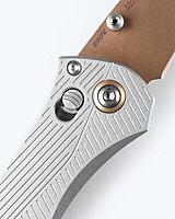Benchmade - Seven Ten EDC Knife with Gray Aluminum Handles (710FE-24)