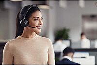 Jabra Evolve2 65 - USB-A MS Teams Stereo with Charging Stand - Black Wireless Headset/Music Headphones