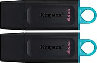 Kingston DataTraveler Exodia 64GB USB 3.2 Flash Drive - 2 Pack DTX/64GB-2P