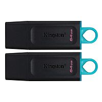 Kingston DataTraveler Exodia 64GB USB 3.2 Flash Drive - 2 Pack DTX/64GB-2P