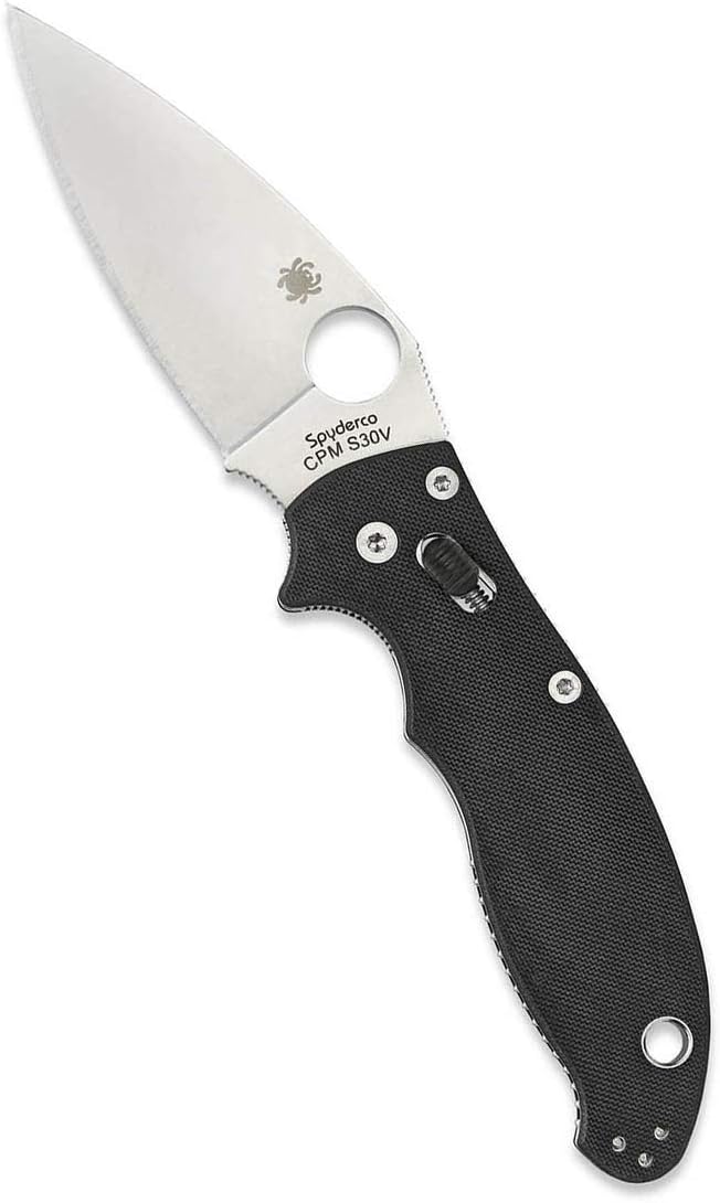 Spyderco Manix 2 Folding Knife with Ball Bearing Lock - PlainEdge