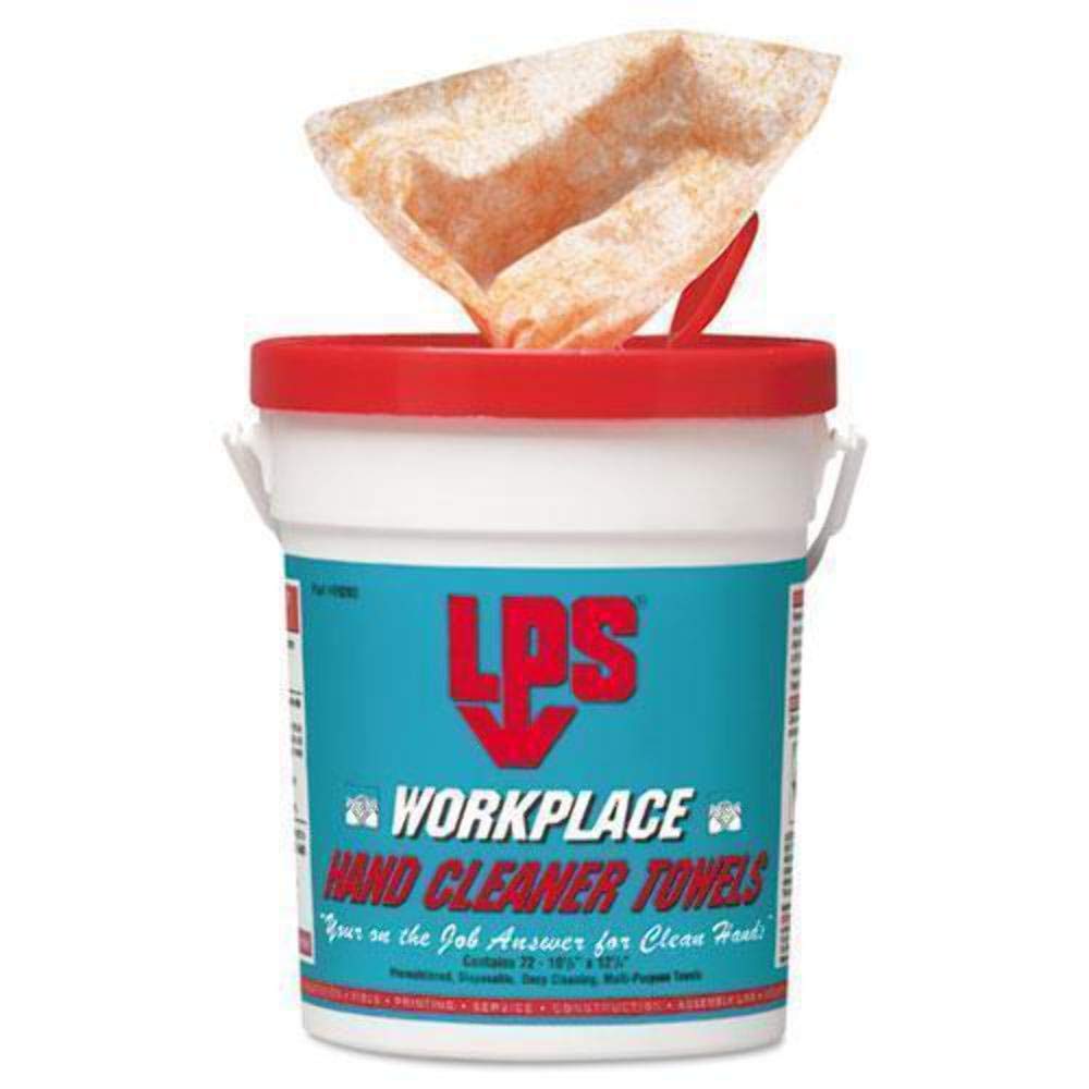 LPS WorkPlace Hand Cleaner Towels, 10-1/2 In.