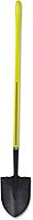 Nupla 72-016 16 gauge Ergo-Power Round Point Shovel with Hollow Back and 48" Fiberglass Straight Handle