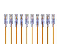 Monoprice SlimRun Cat6A Ethernet Patch Cable - 30AWG UTP Snagless RJ45 10G