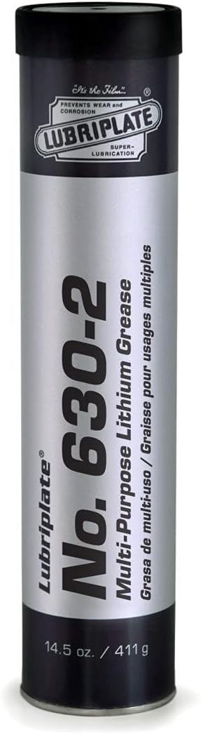Lubriplate L0072-098 630 Series Off-White ISO-9001 Registered Quality System, ISO-21469 Compliant 135 cSt Multi-Purpose Grease (Pack of 10)