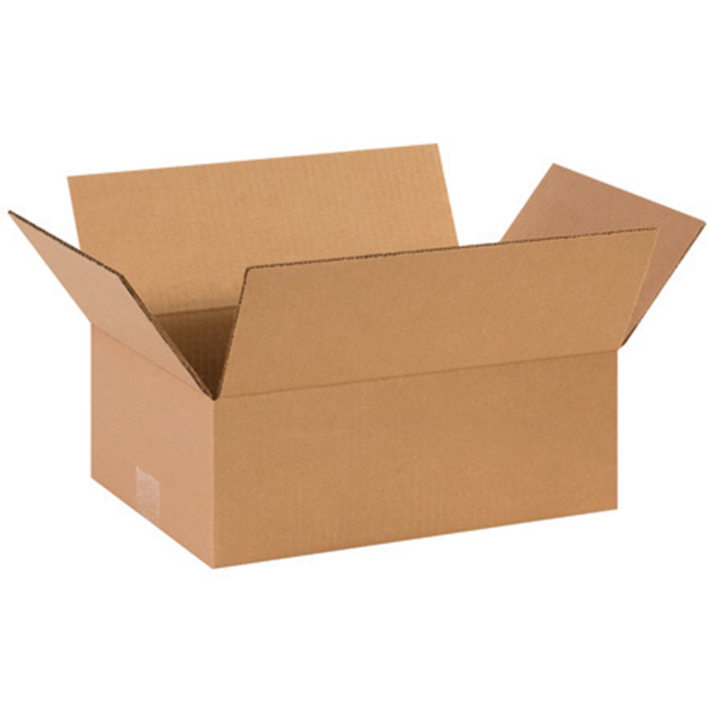 Aviditi Shipping Boxes Flat 14"L x 10"W x 5"H, 25-Pack | Corrugated Cardboard Box for Packing, Moving and Storage