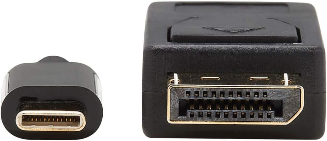 Eaton Tripp Lite Series USB-C to DisplayPort Bi-Directional Active Adapter Cable (M/M), 4K 60 Hz, HDR, Locking DP Connector