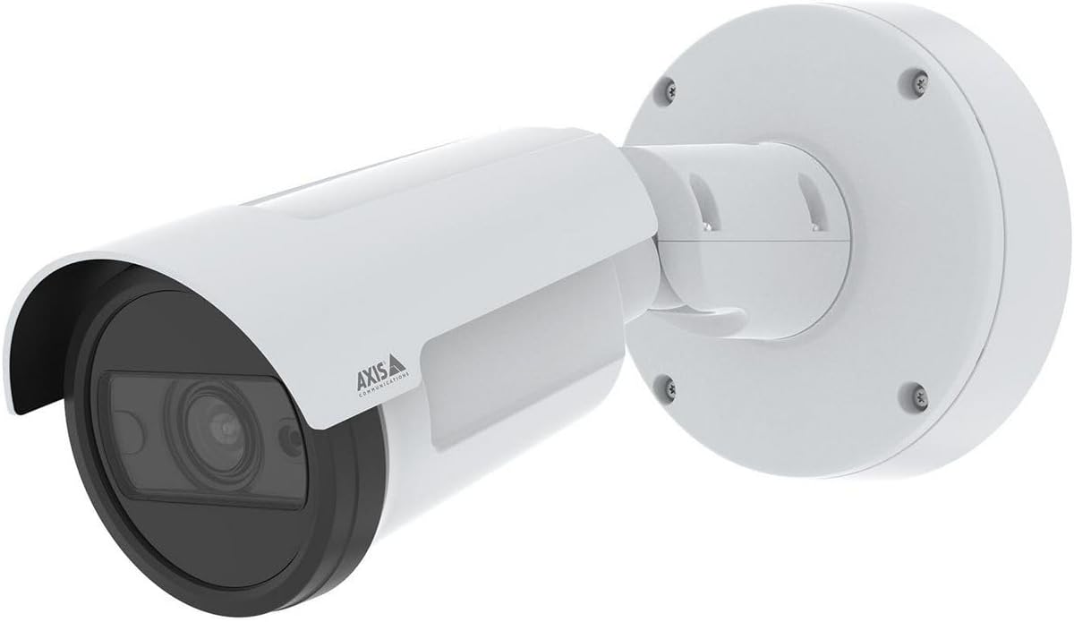 AXIS P1467-LE 5 Megapixel Outdoor Network Camera - Color, Monochrome - Bullet - TAA Compliant - Infrared Night Vision