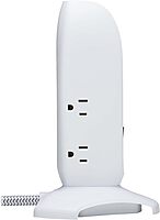 Tripp Lite TLP66USB Surge Protector Tower with USB Ports, 1200 Joules, 5-Outlets