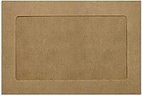 LUXPAPER Full-Face 6 x 9 Window Envelopes