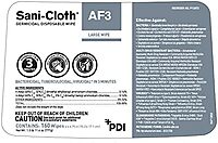 Sani-Cloth AF3 Alcohol-Free Germicidal Wipes, 160ct (6 x 6.75 in)