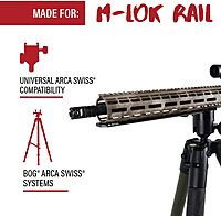 BOG M-LOK Arca-Swiss Tripod Plate