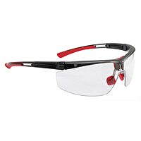 Honeywell North ADAPTEC Narrow Black Frame Clear Lens HYDROSHIELD Anti-Fog Coating T5900NTKHS
