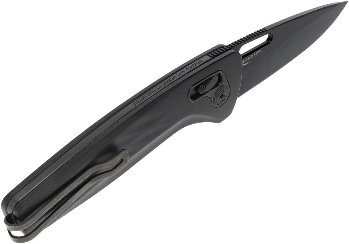 SOG One-Zero XR Easy-Opening Daily Carry Folding Knife with Aircraft-Grade Aluminum Handle | CRYO CPM S35VN Steel Blade