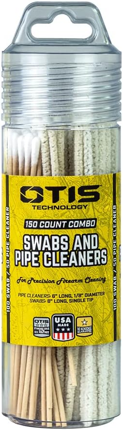 Otis Technology 100 Count Swabs / 50 Count Pipe Cleaners