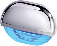 Hella Marine Easy Fit Step Lamp - Blue Chrome Cap