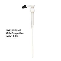 Monin - Syrup Pump, Only Compatible with 1 Liter Bottles of Monin Syrup, Tip Cover Included, Approximately 1/4 Fluid Ounce Per Pump