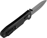 SOG Pentagon XR LTE Lightweight Professional Ambidextrous Folding Knives 3.66" CTS XHP Steel Blade XR Locking Mechanism Black/Graphite