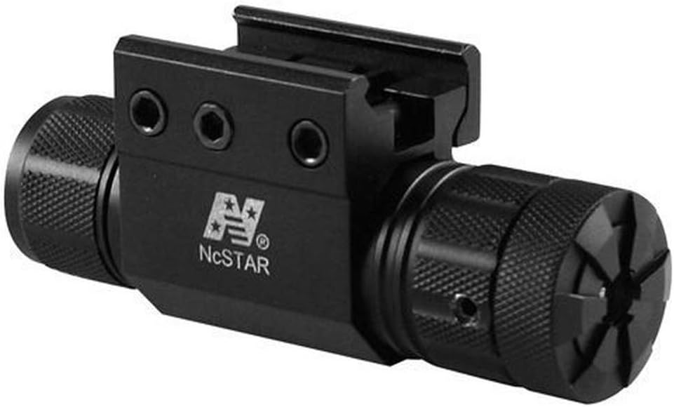 NcStar Pistol and Rifle Green Laser with Weaver Mount Pressure Switch (APRLSMG),Black
