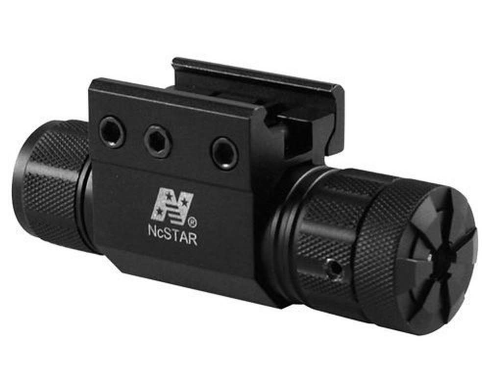 NcStar Pistol and Rifle Green Laser with Weaver Mount Pressure Switch (APRLSMG),Black