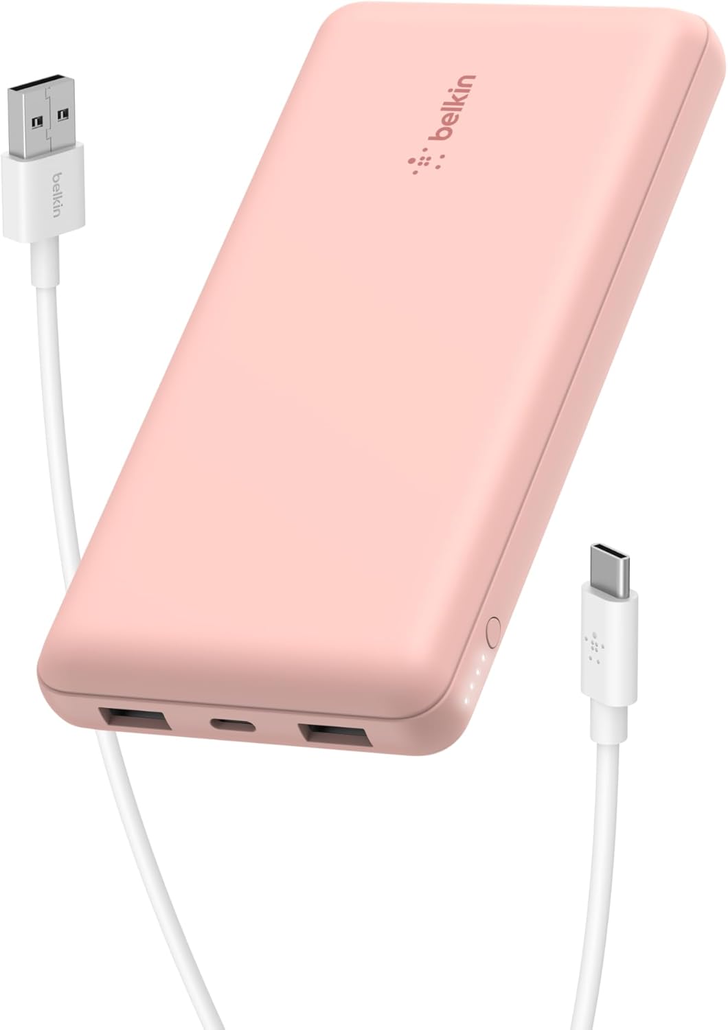 BELKIN Portable Charger, USB-C Power Bank 20,000 mAh with USB-C & 2x USB-A Ports
