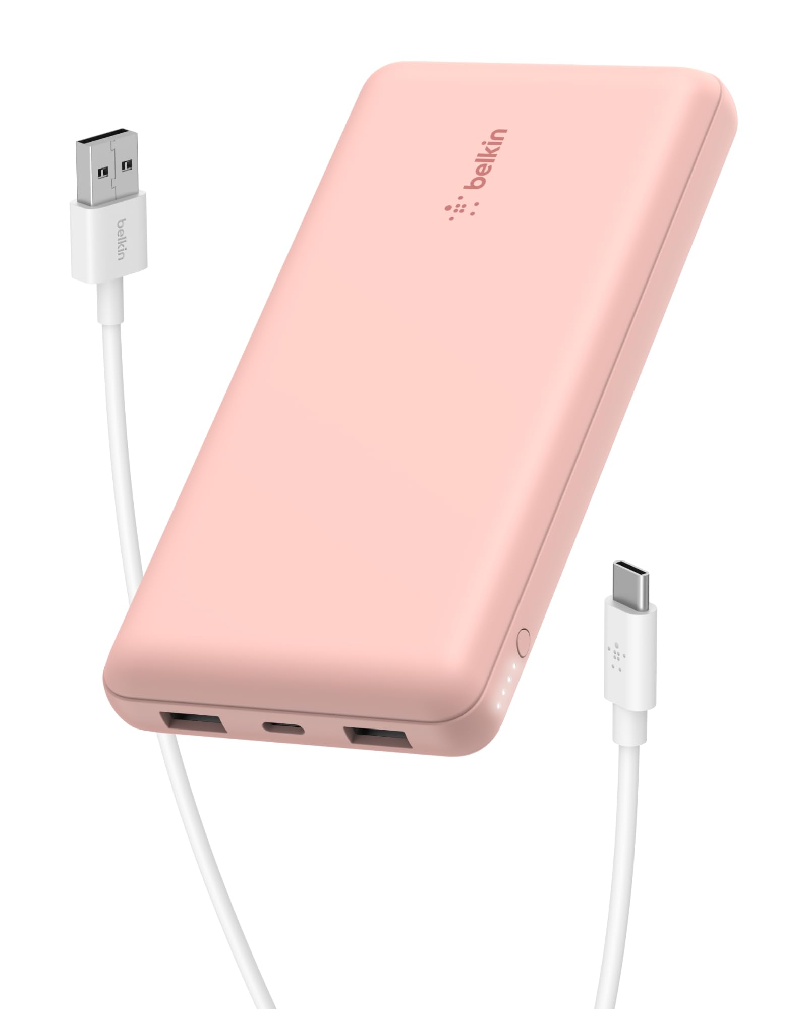 BELKIN Portable Charger, USB-C Power Bank 20,000 mAh with USB-C & 2x USB-A Ports