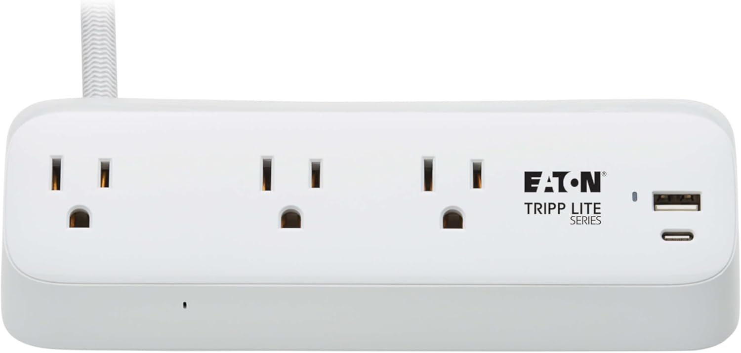 Eaton Tripp Lite Series Desk Clamp Power Strip Surge Protector