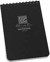 Rite in the Rain Weatherproof Top Spiral Notebook, 4" x 6", Universal Pattern