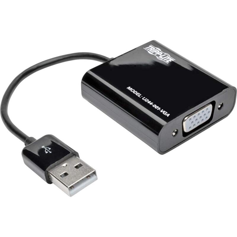Tripp Lite USB 2.0 to DVI/VGA External Video Graphics Adapter