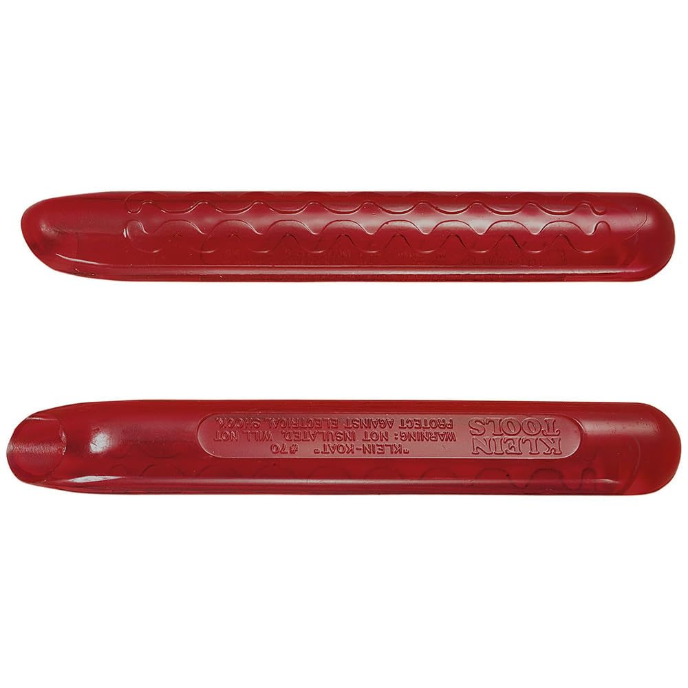 Klein Tools 89 Replacement Handles, Plastic Handle Replacement Set for 8 to 9-Inch Pliers , Red 8'' to 9''