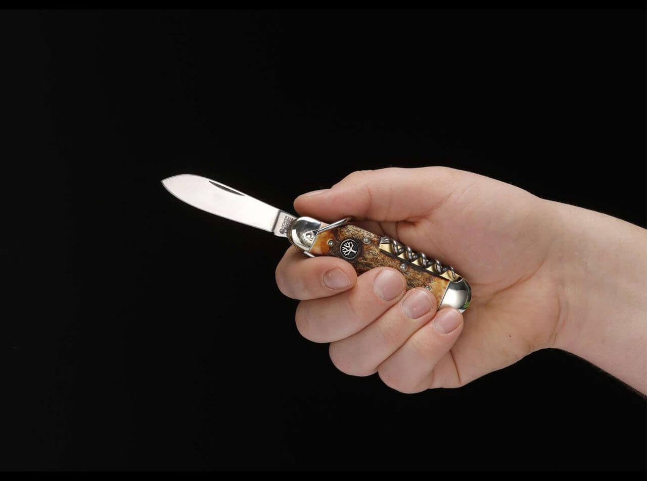 BOKER Camp Knife Stag